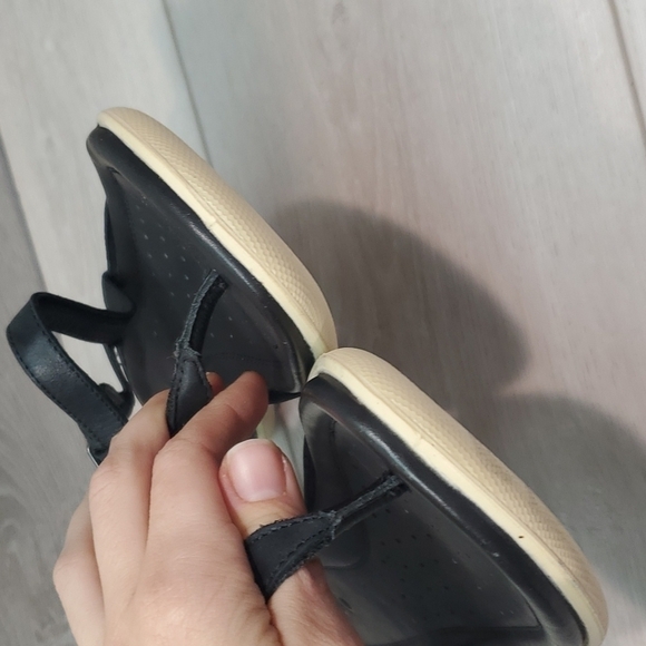 Ecco Womens Comfort Leather Thong Flip Flop Flats Sandals sz 40/9-9.5 - Picture 4 of 11
